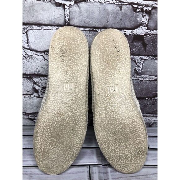 Frye Faw Beige Suede Leather Slip On Casual Comfort Shoes Women Sz 8.5M US/39EU - Picture 11 of 16